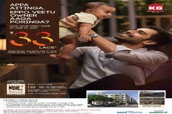 Own a home @ Rs 33 Lacs at KG Earth Homes in Chennai